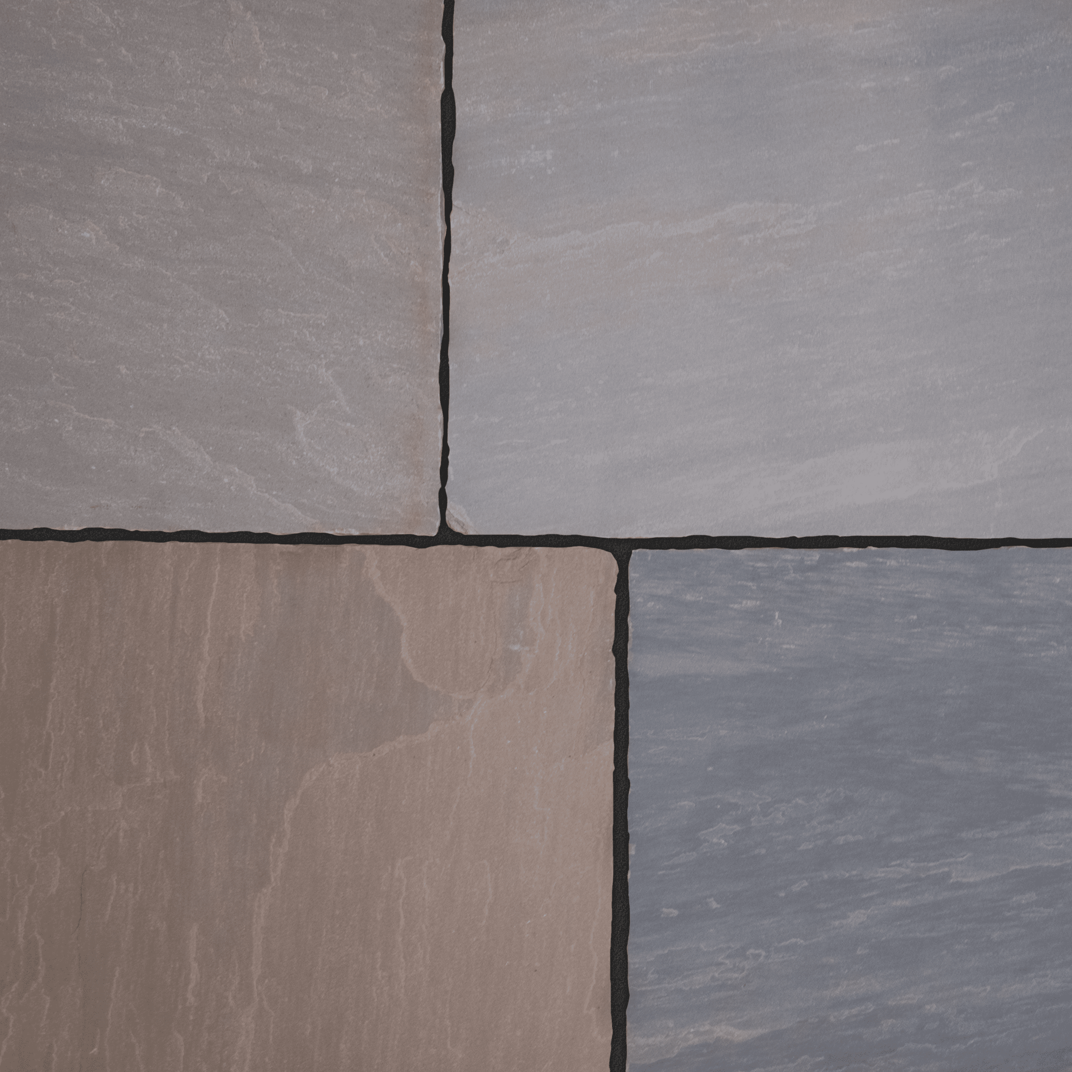 Autumn Brown Sandstone Patio Paving