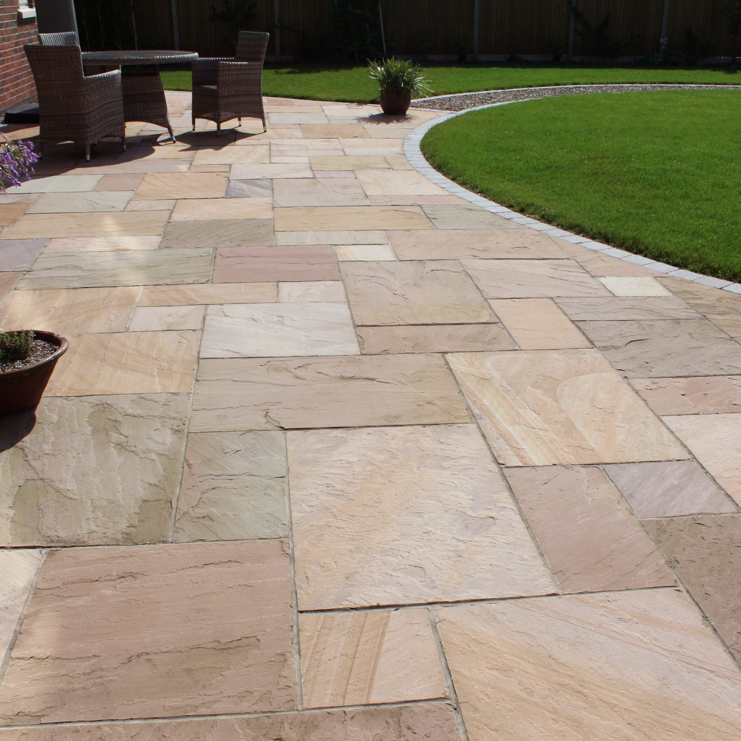 Harvest Sandstone Patio Paving