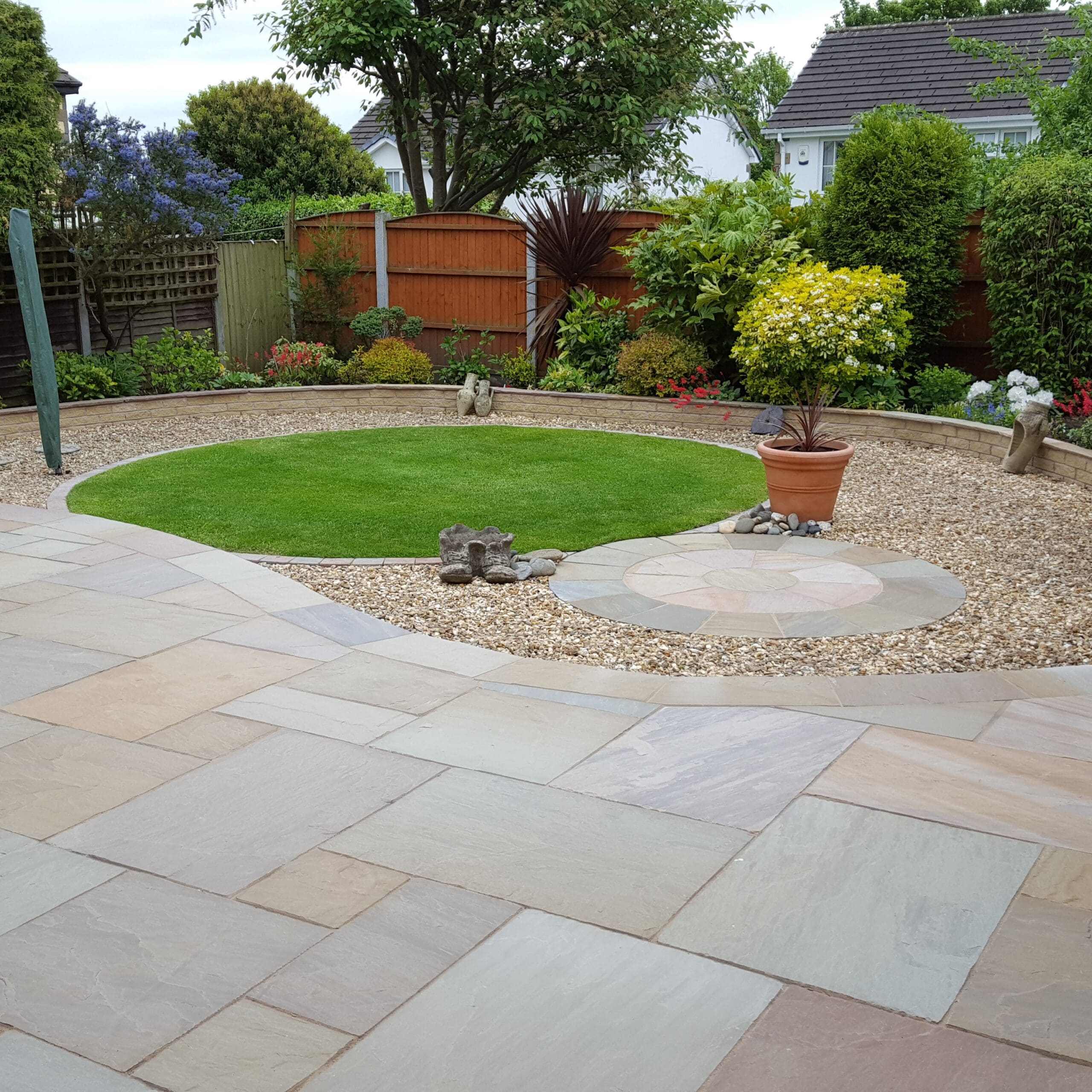 Harvest Sandstone Patio Paving