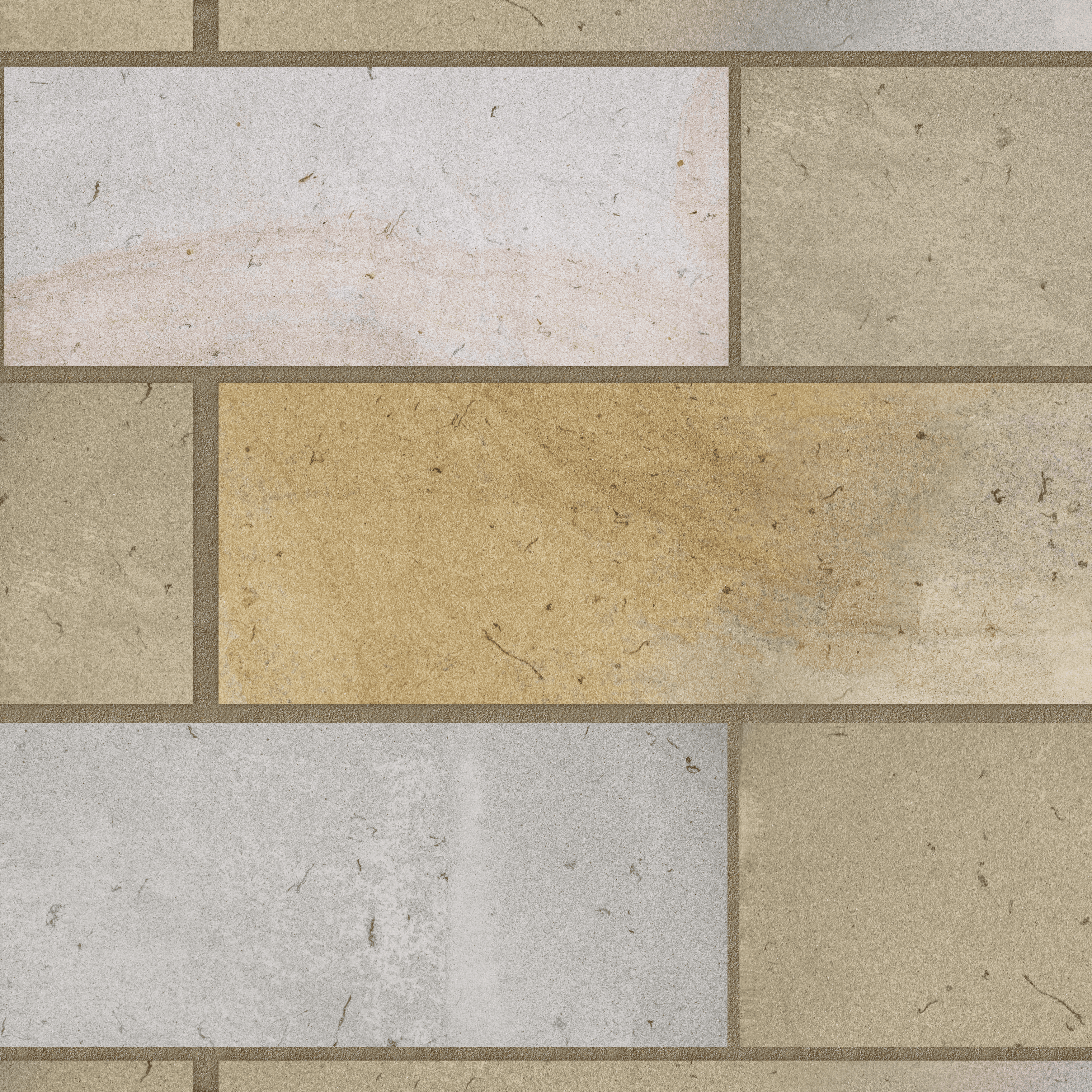 Buff Yorkstone Walling