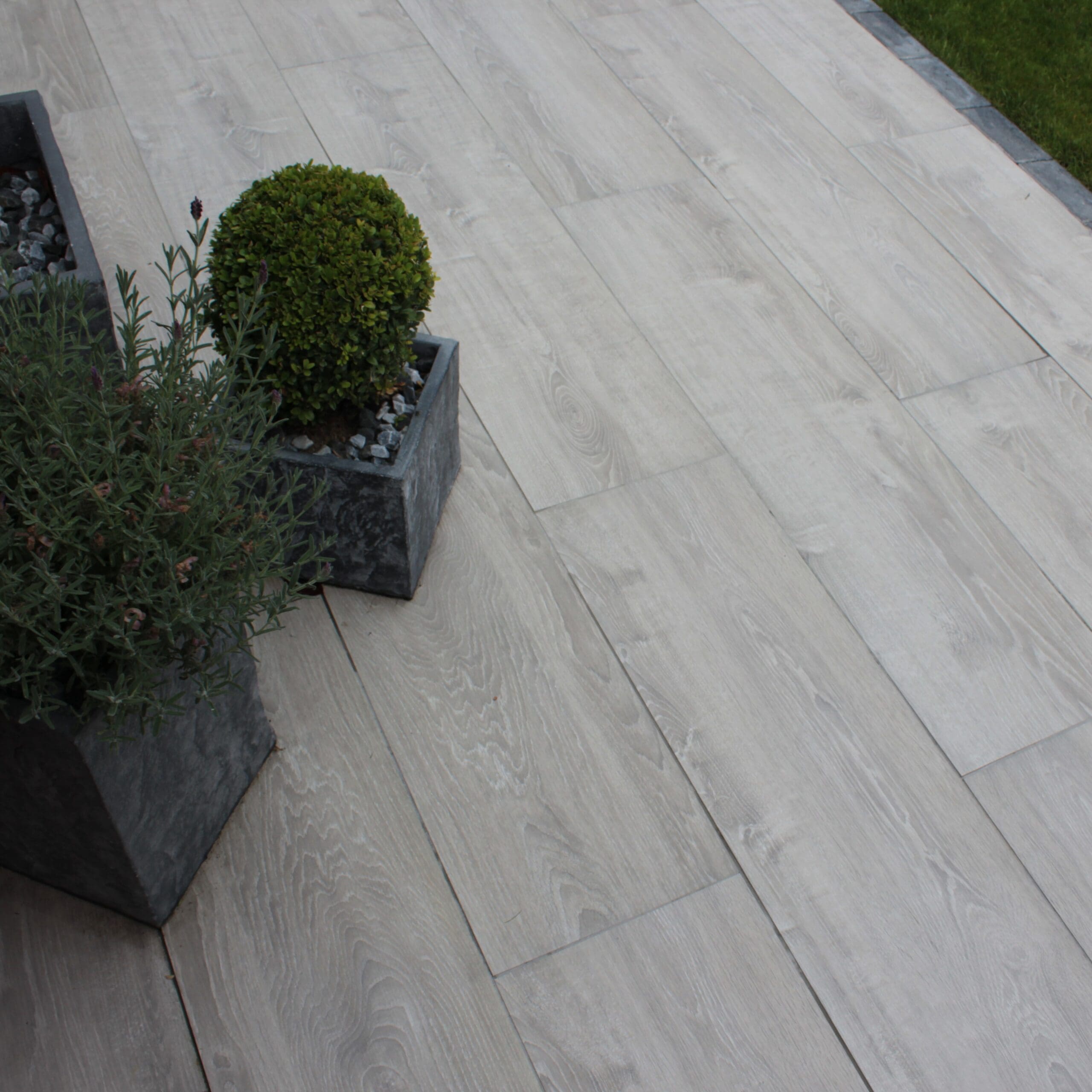 Grey Oak Porcelain Paving