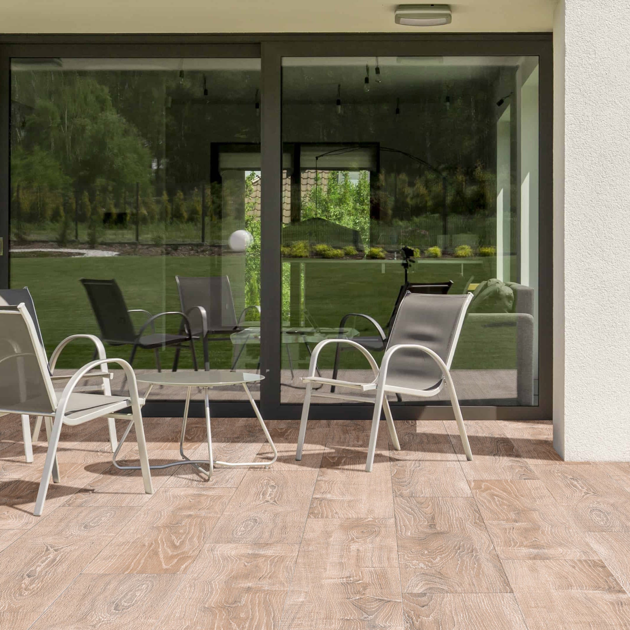 Light Oak Porcelain Paving