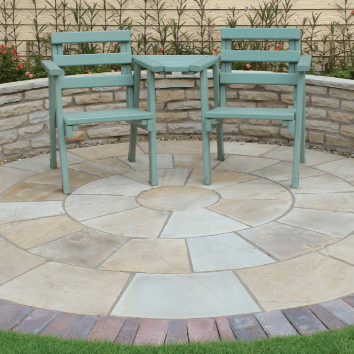 Golden Fossil Sandstone Circle Kit