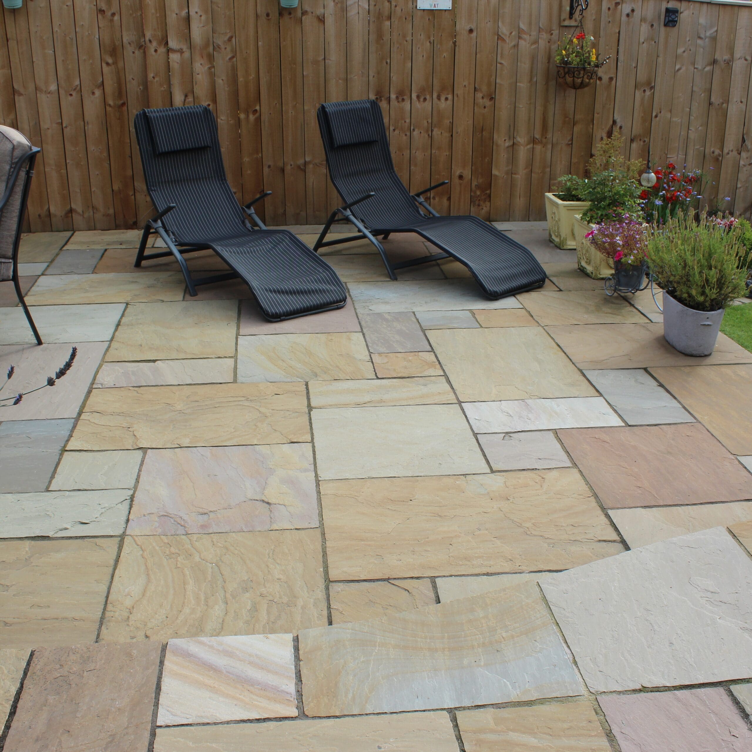 Harvest Sandstone Patio Paving