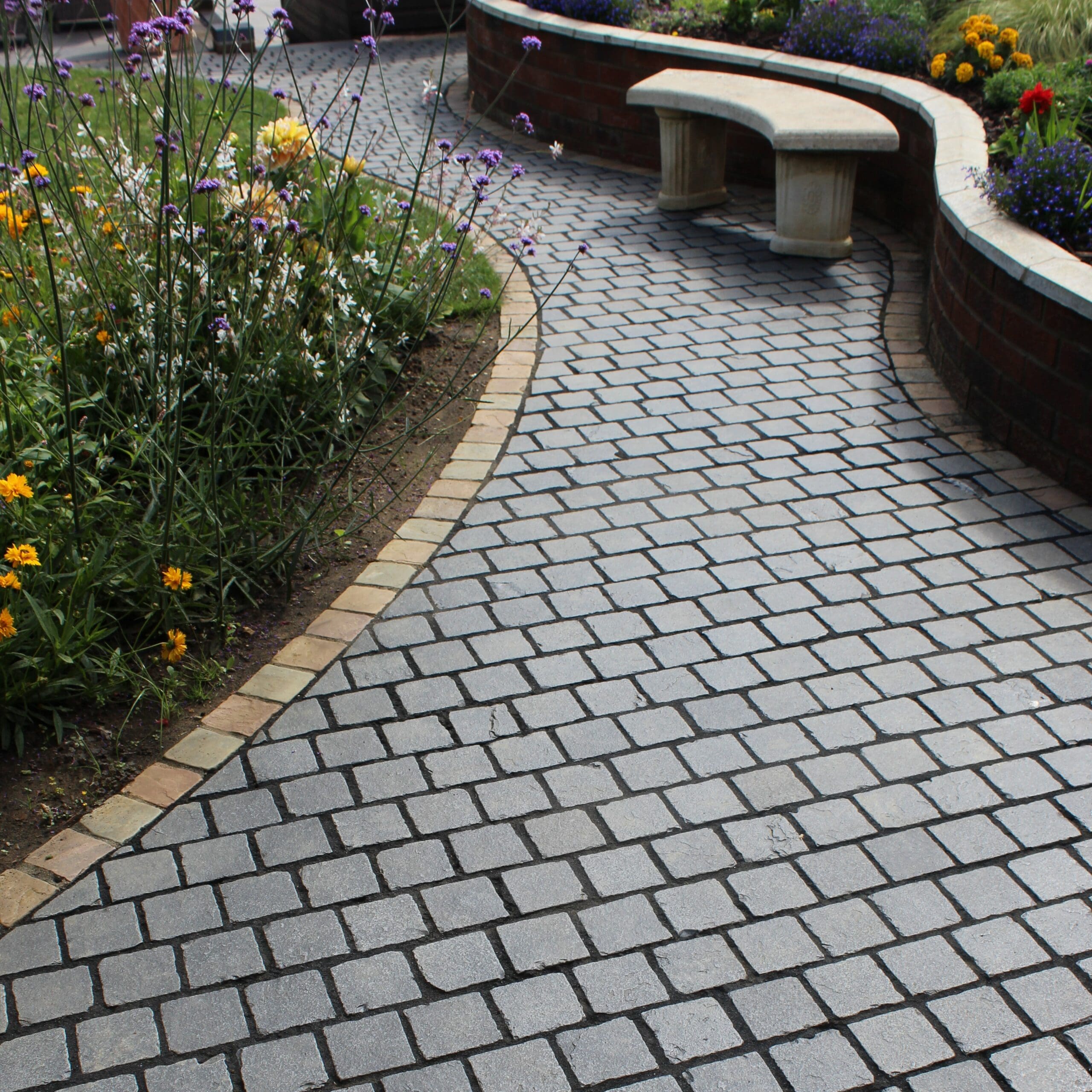 Ebony Limestone Cobbles