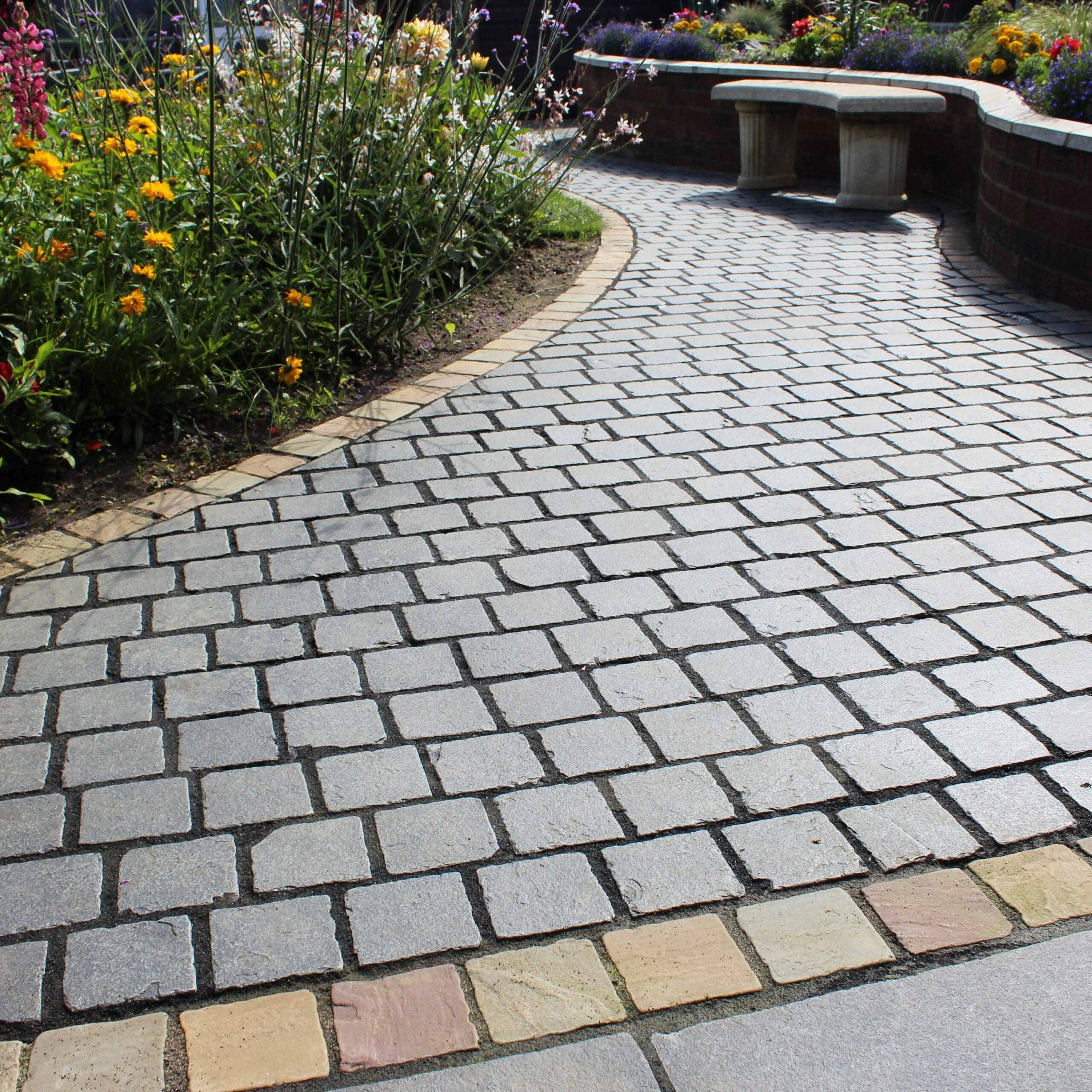 Ebony Limestone Cobbles