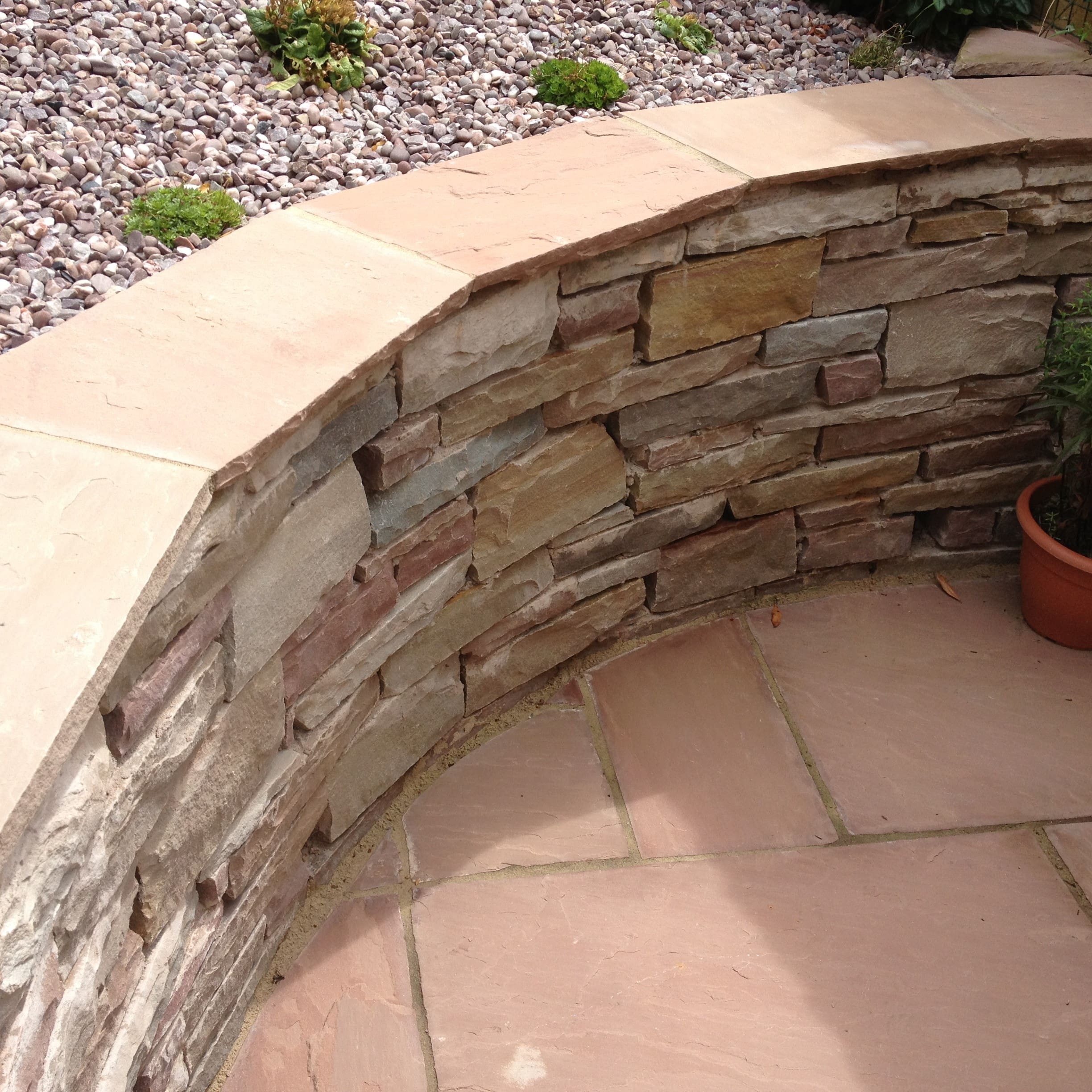 Lakeland Sandstone Walling
