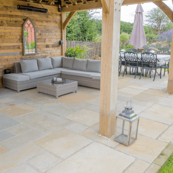 Tuscan Limestone Patio Paving