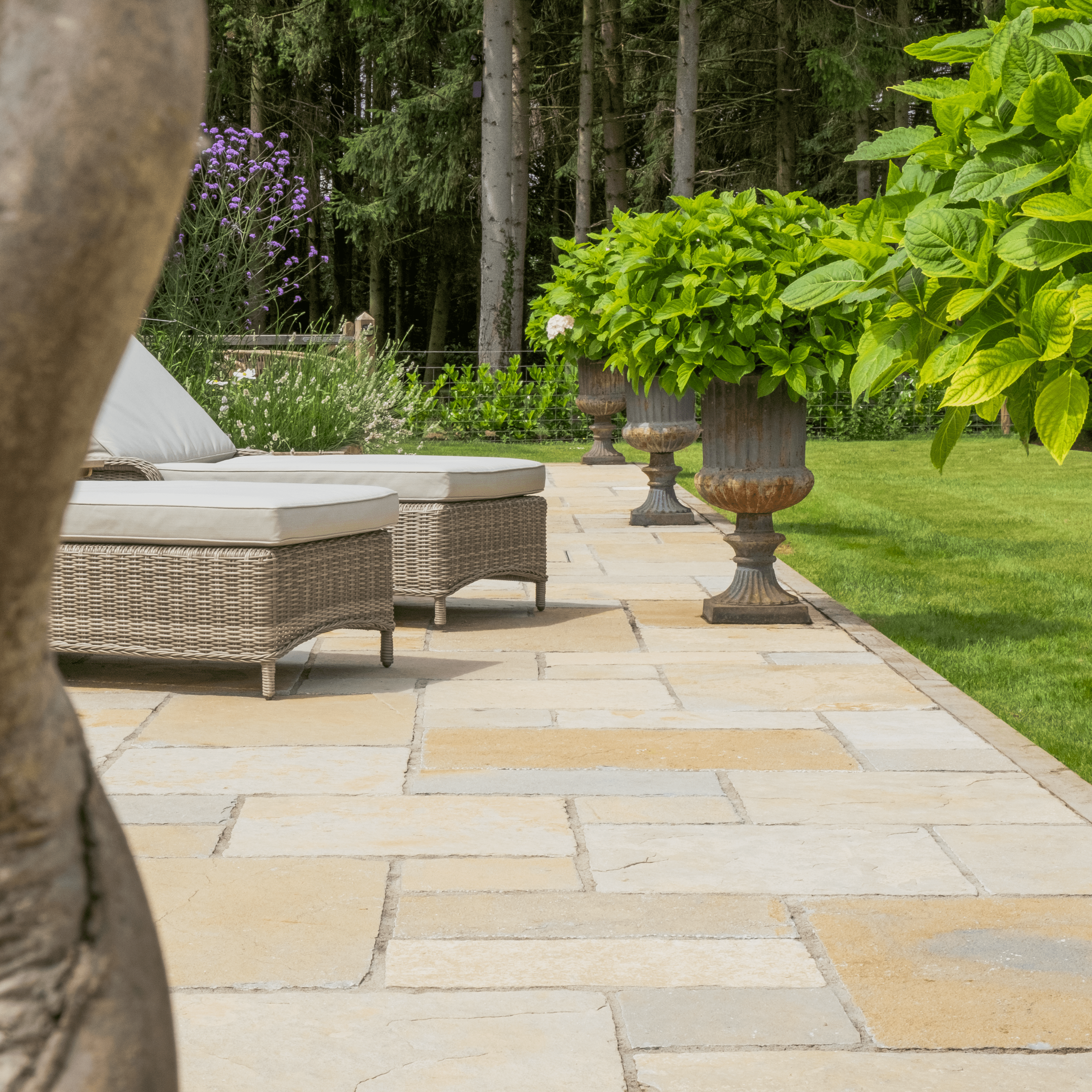Tuscan Limestone Patio Paving