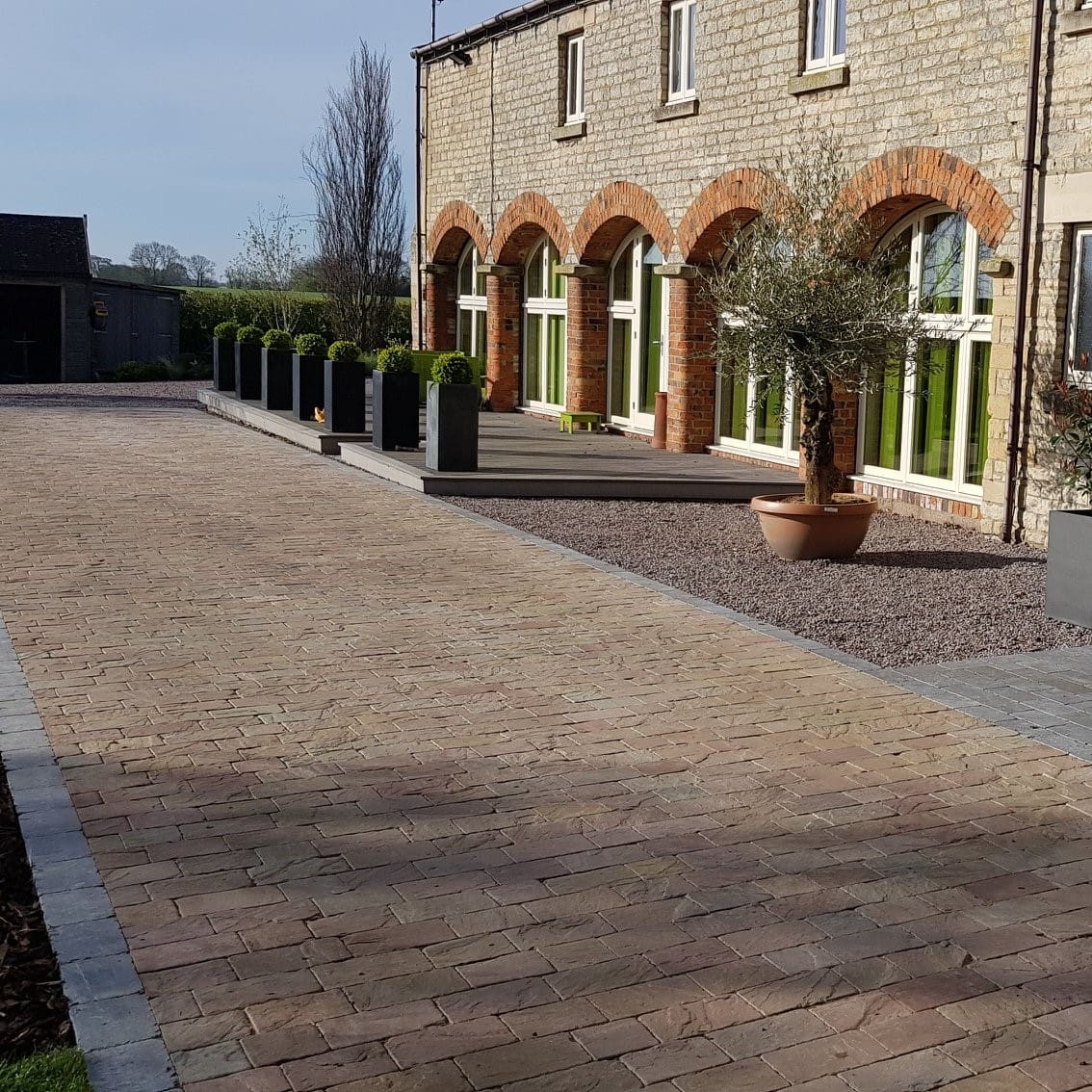 Forest Sandstone Block Paving