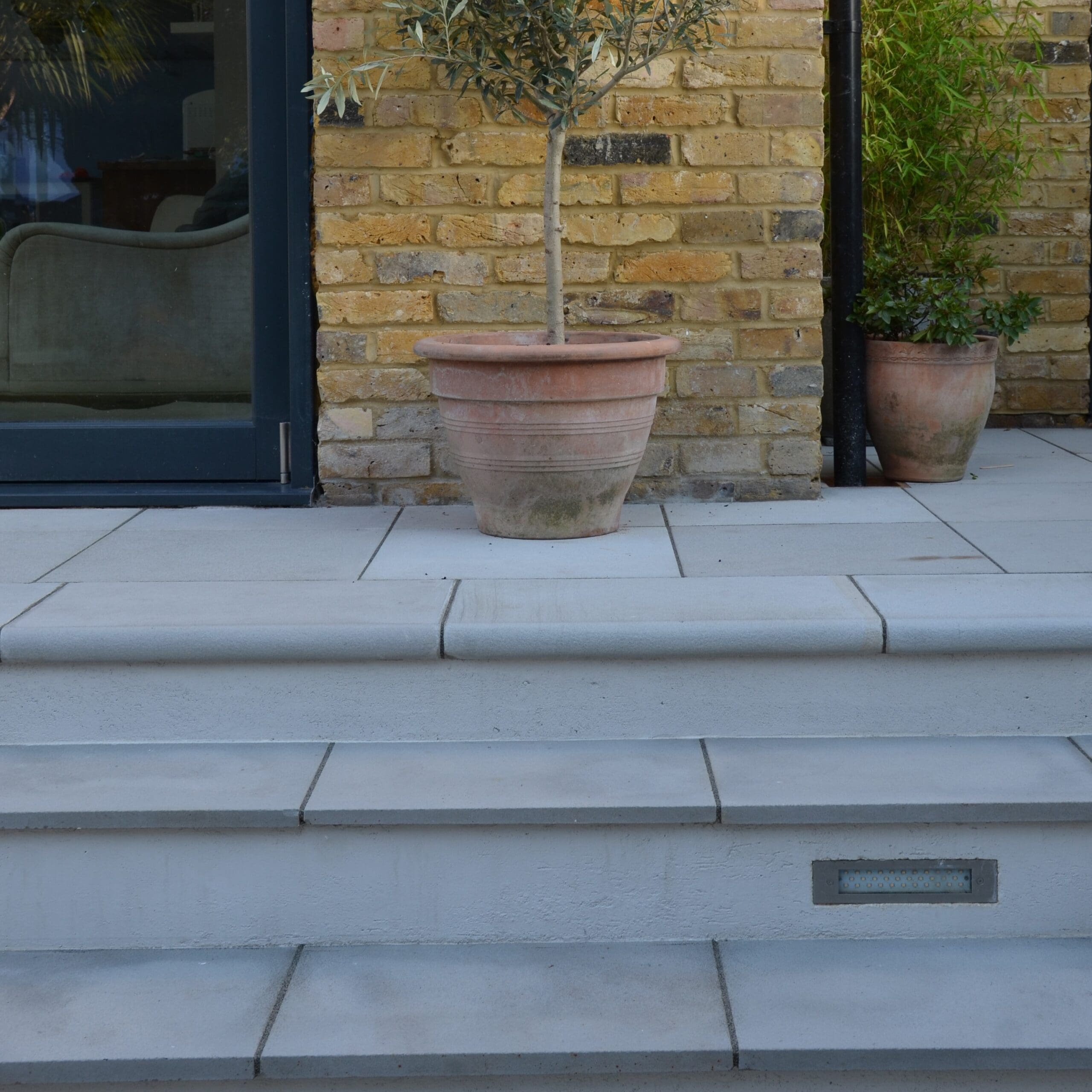 Platinum Flamed Sandstone Wall Copings