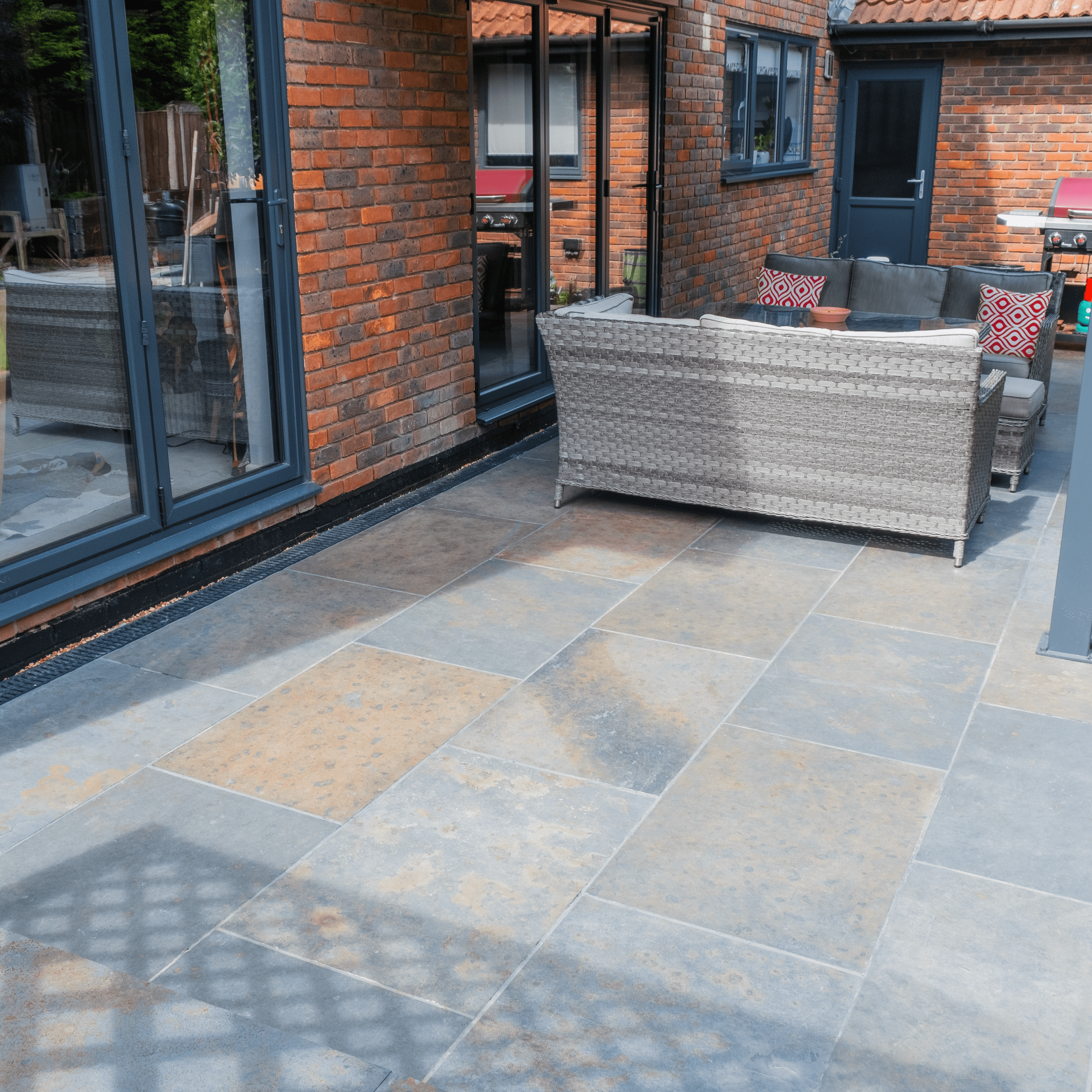 Copper Slate Patio Paving