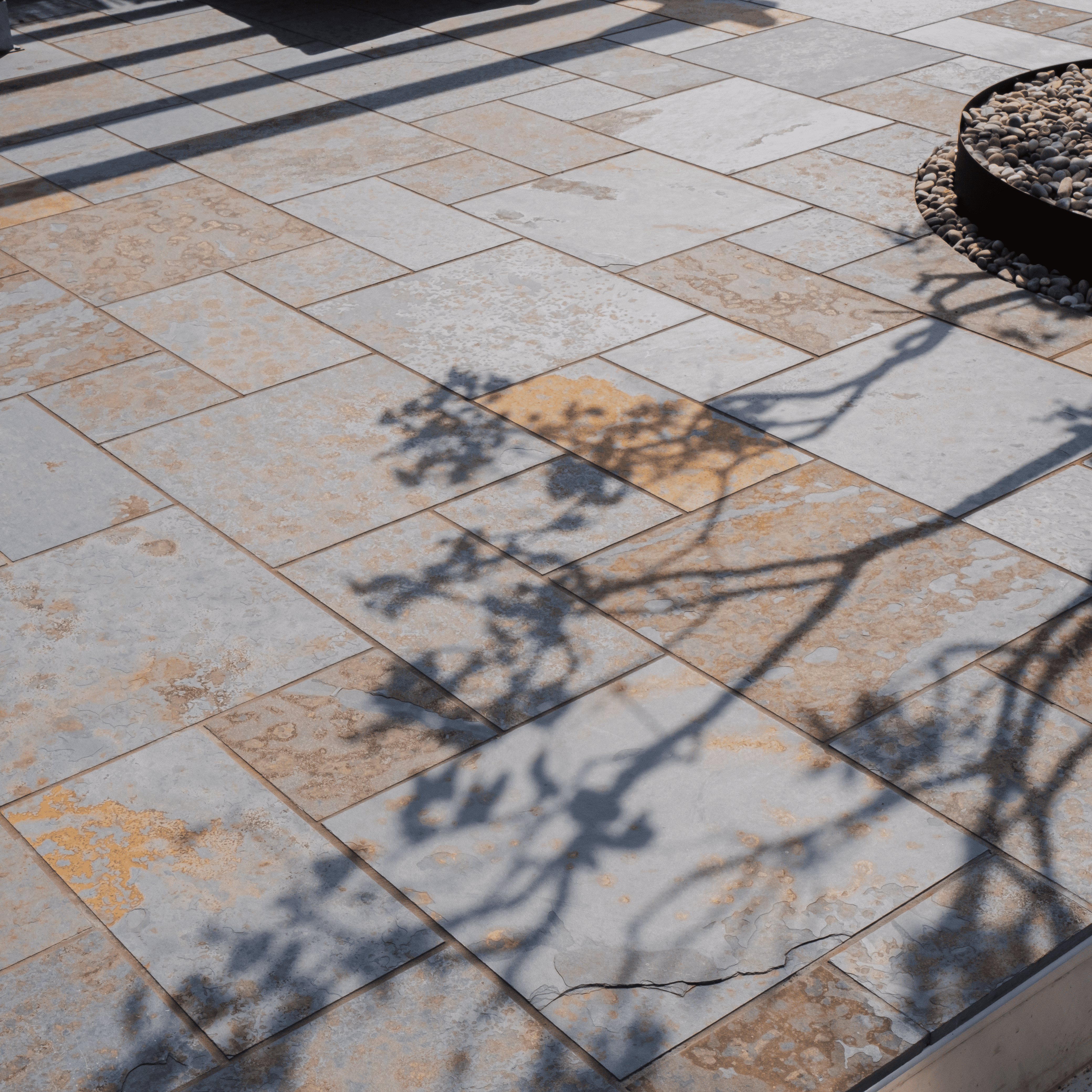 Copper Slate Patio Paving