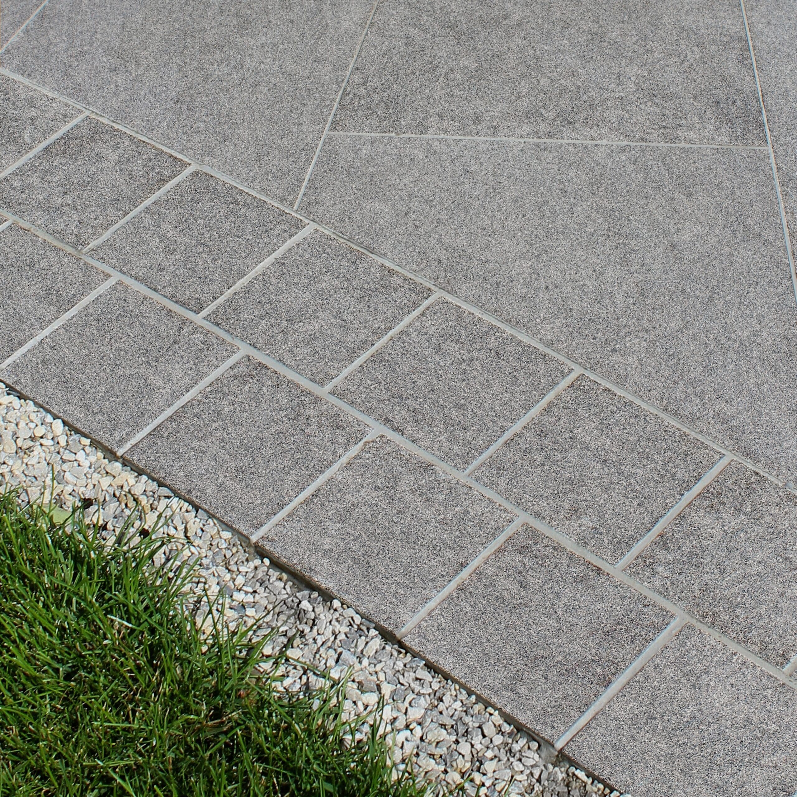 Pewter Porcelain Cobbles