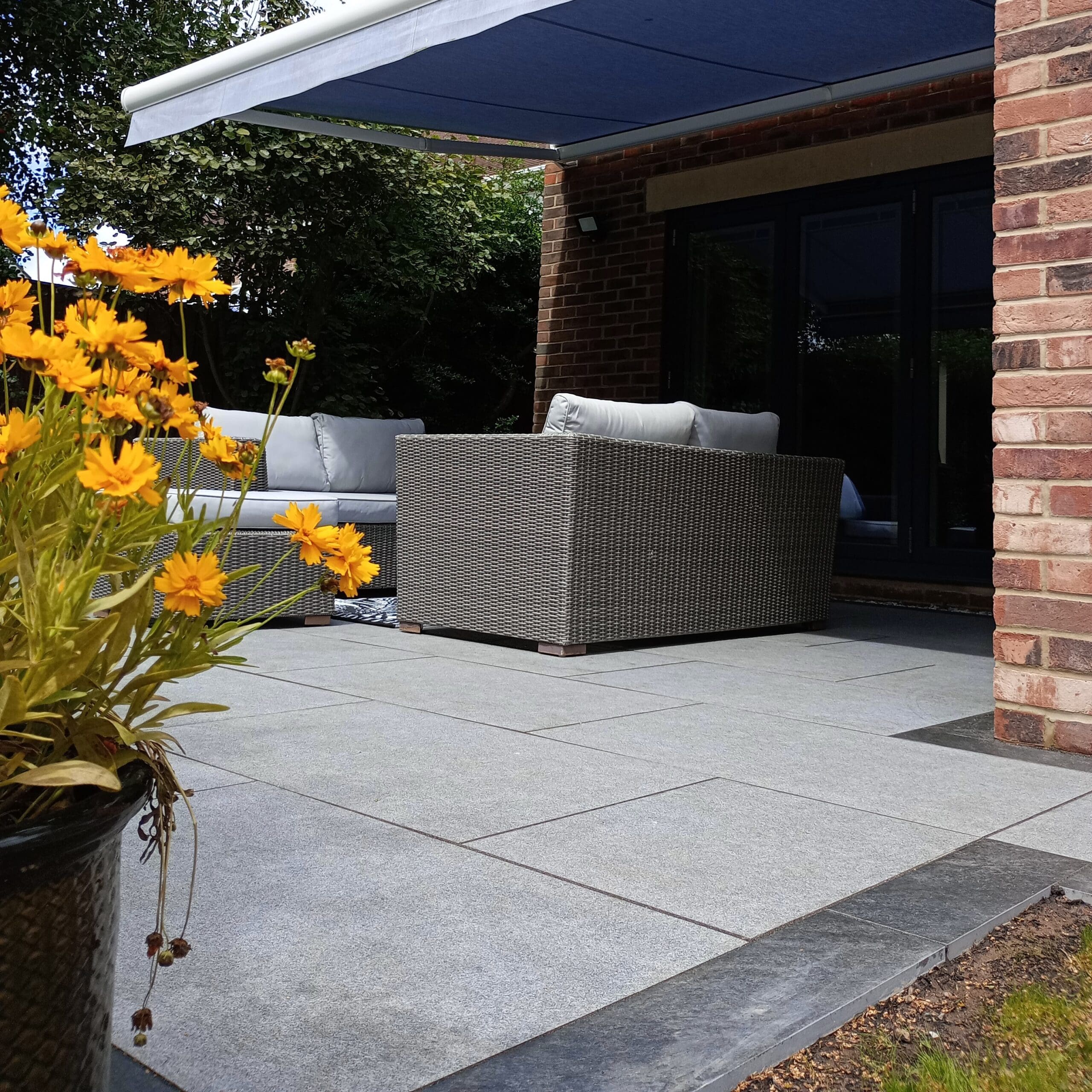 Pewter Porcelain Paving