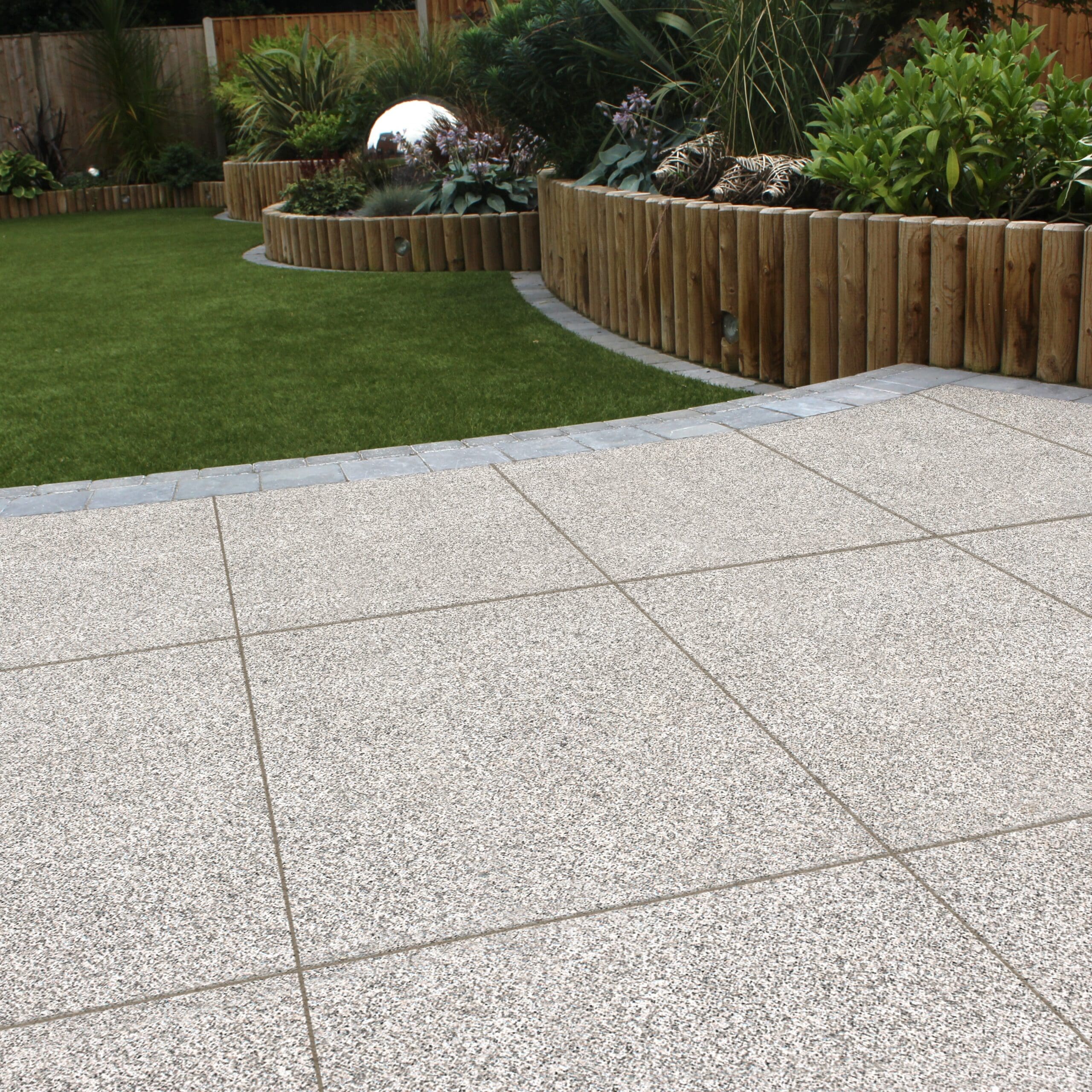 Silver Grey Porcelain Paving