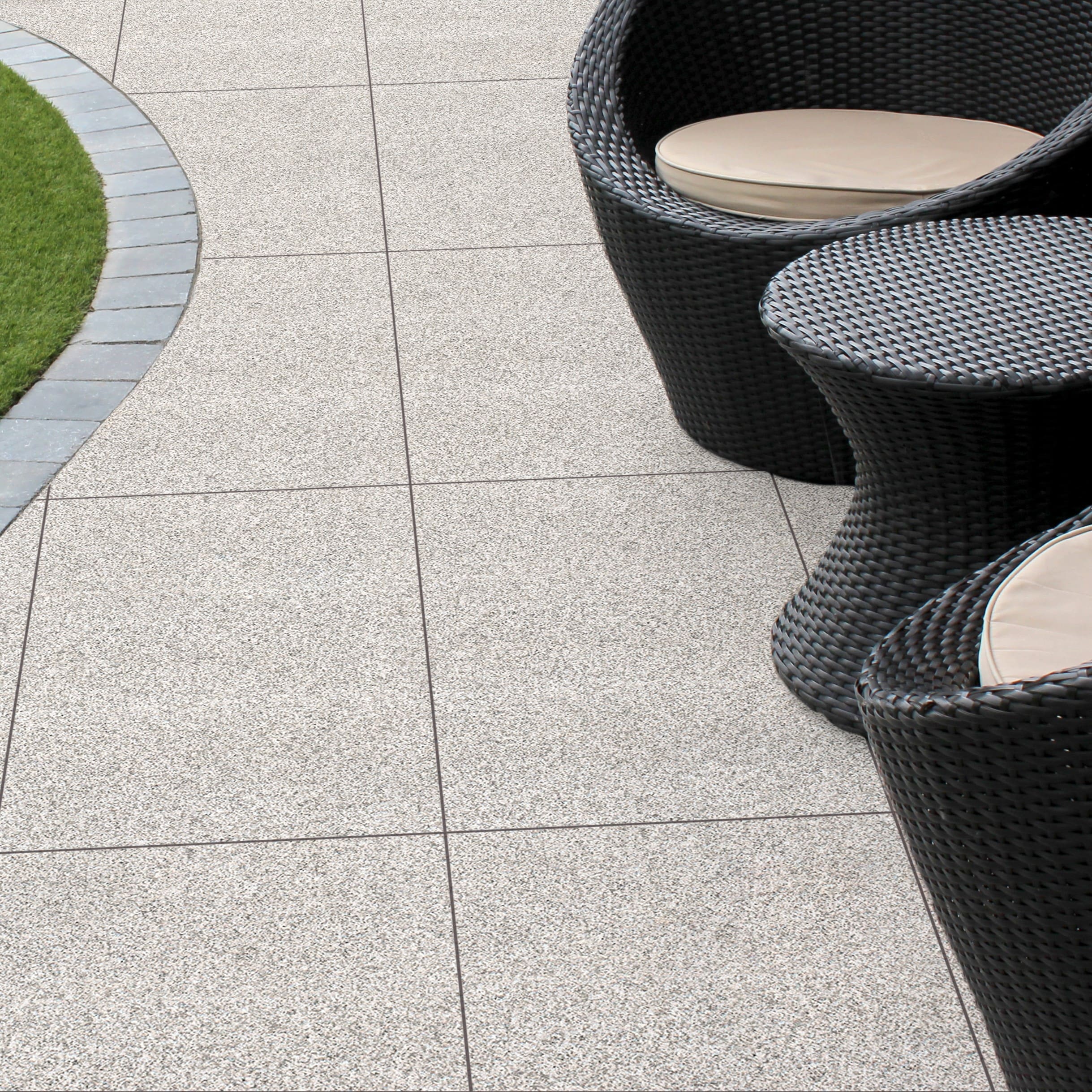 Silver Grey Porcelain Paving