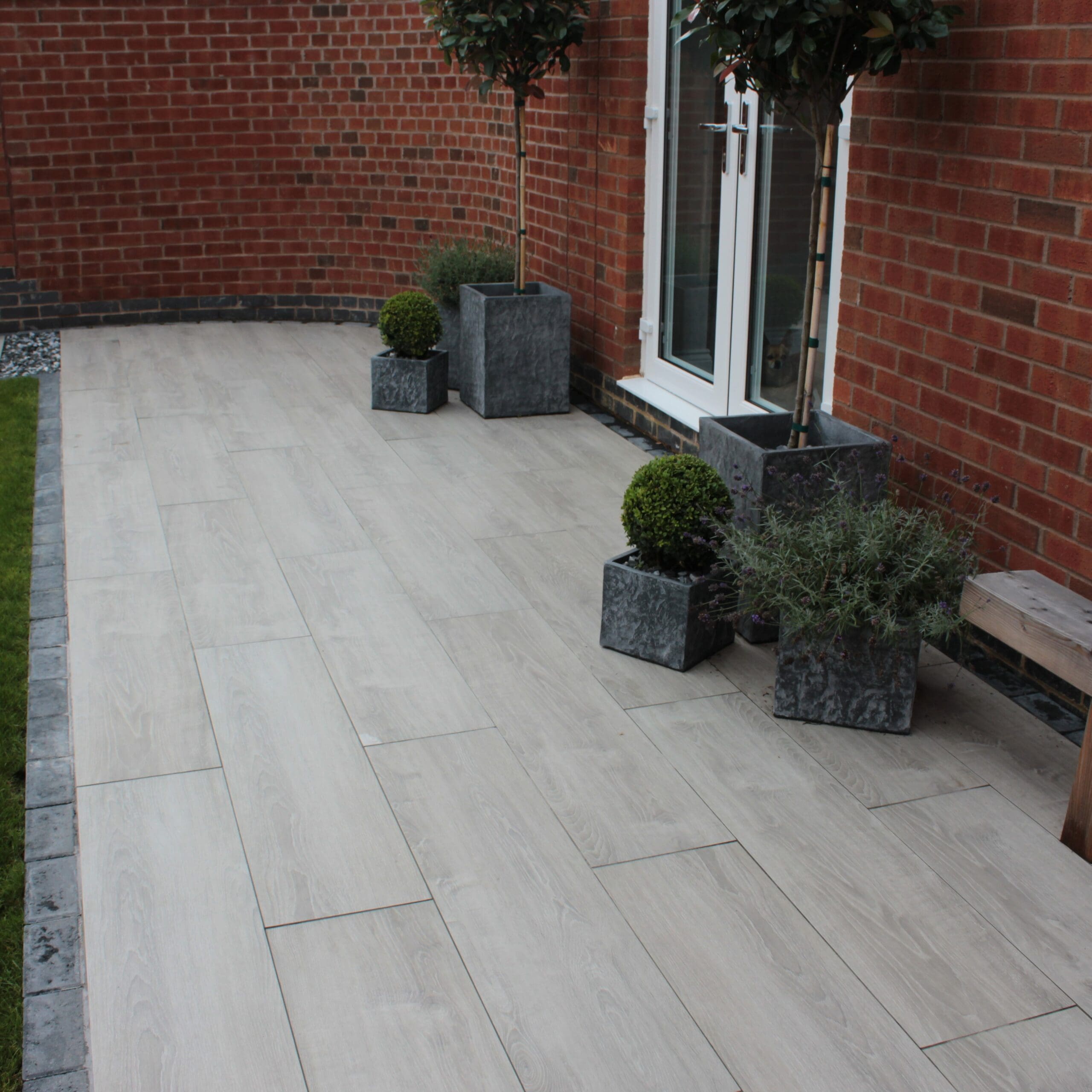 Grey Oak Porcelain Paving