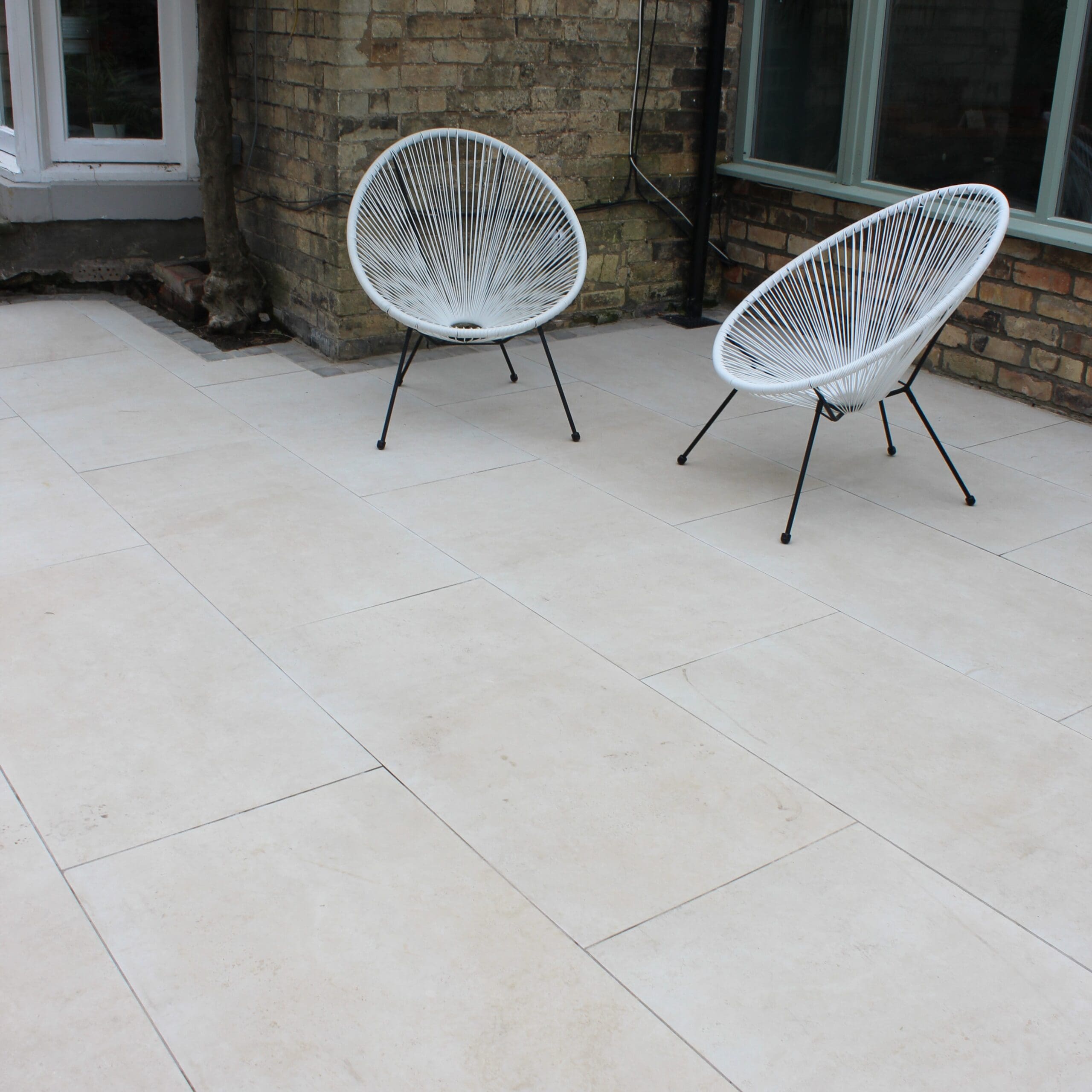 Classic Cream Porcelain Paving