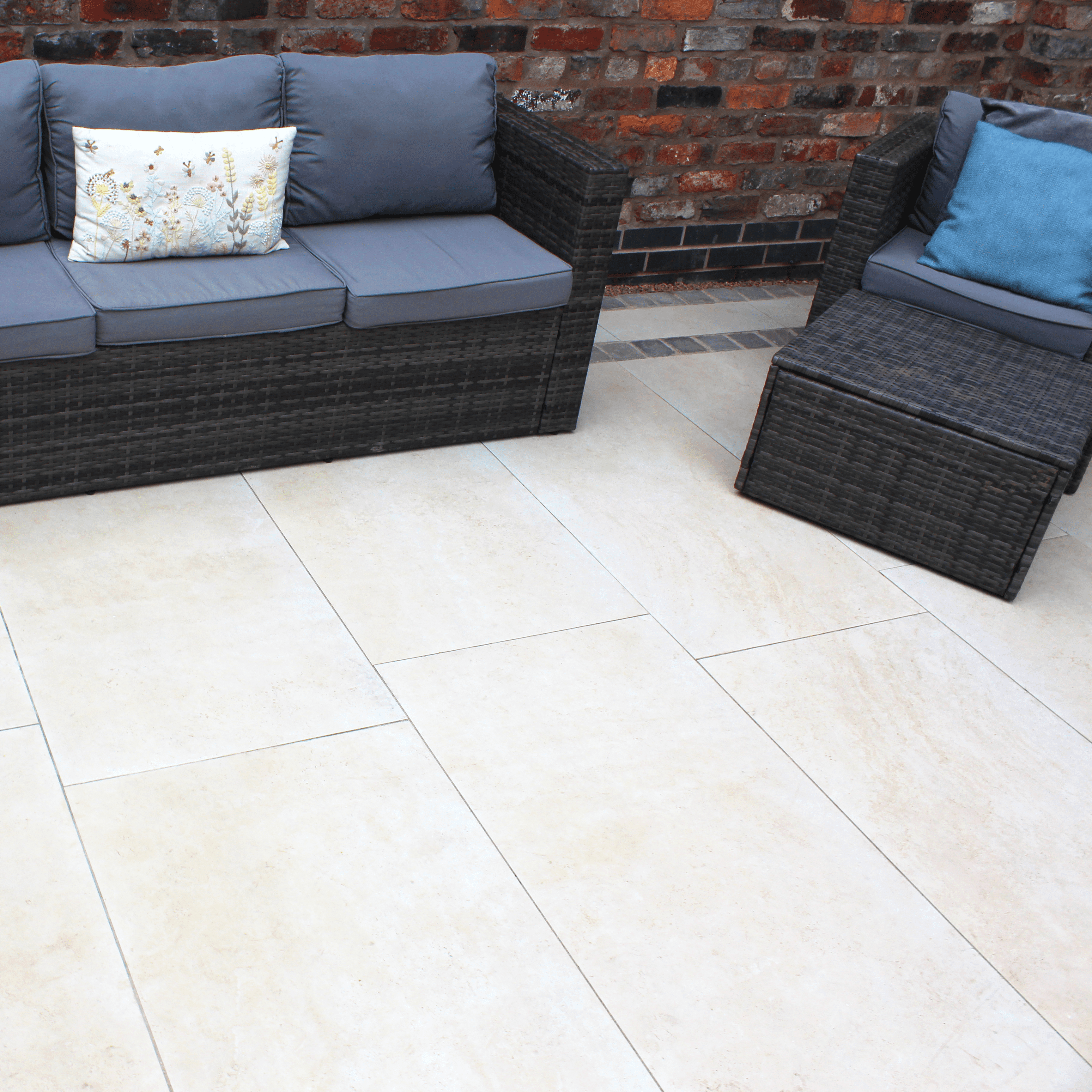 Classic Cream Porcelain Paving